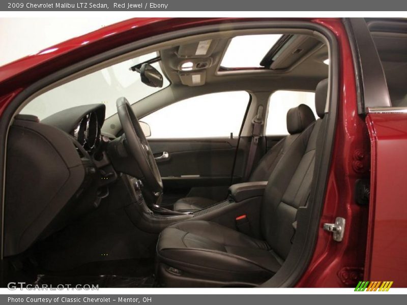 Red Jewel / Ebony 2009 Chevrolet Malibu LTZ Sedan