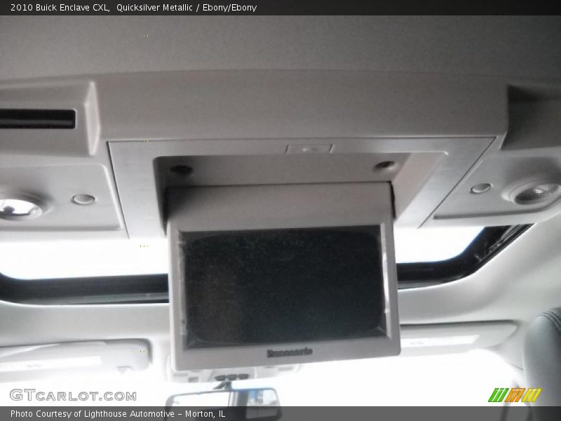 Quicksilver Metallic / Ebony/Ebony 2010 Buick Enclave CXL