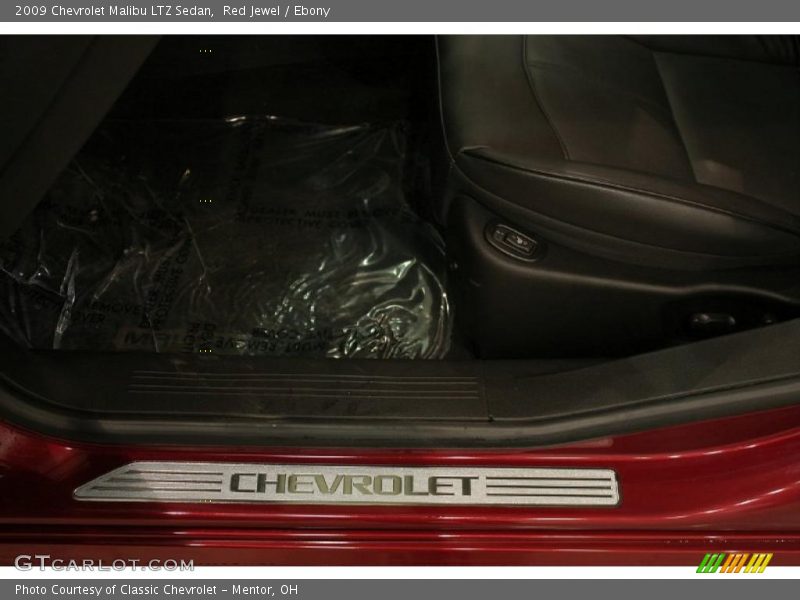 Red Jewel / Ebony 2009 Chevrolet Malibu LTZ Sedan