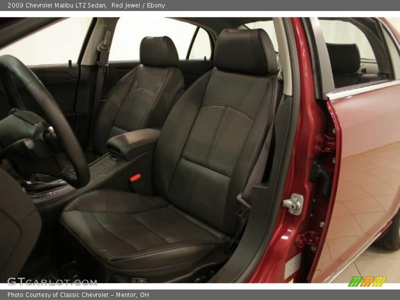 Red Jewel / Ebony 2009 Chevrolet Malibu LTZ Sedan