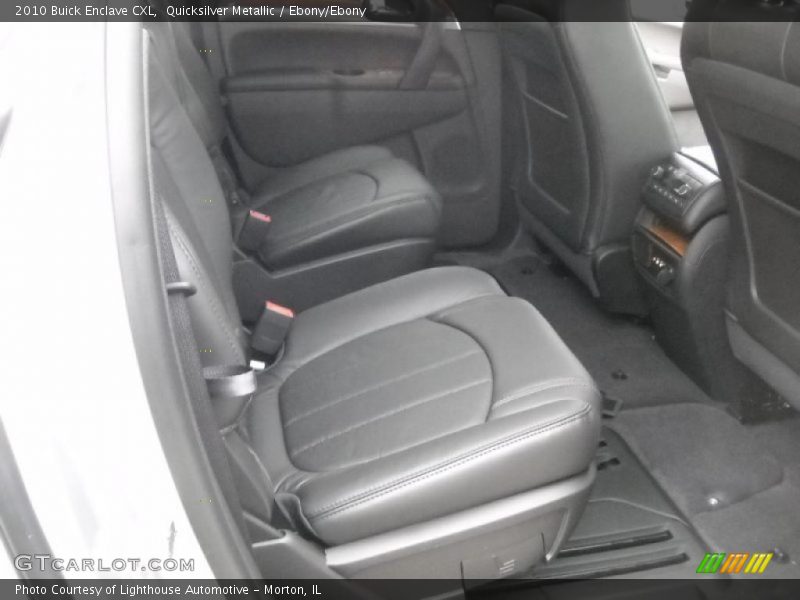 Quicksilver Metallic / Ebony/Ebony 2010 Buick Enclave CXL