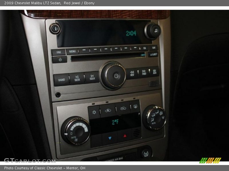 Red Jewel / Ebony 2009 Chevrolet Malibu LTZ Sedan