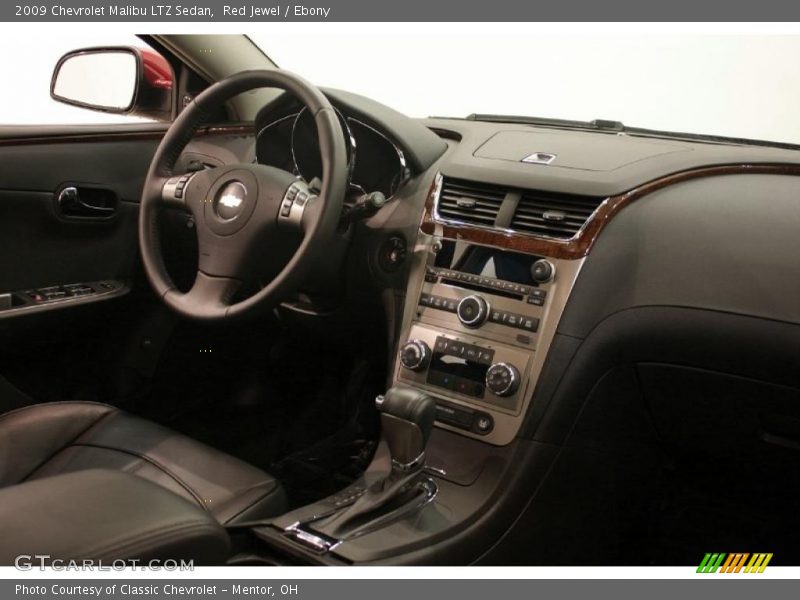 Red Jewel / Ebony 2009 Chevrolet Malibu LTZ Sedan