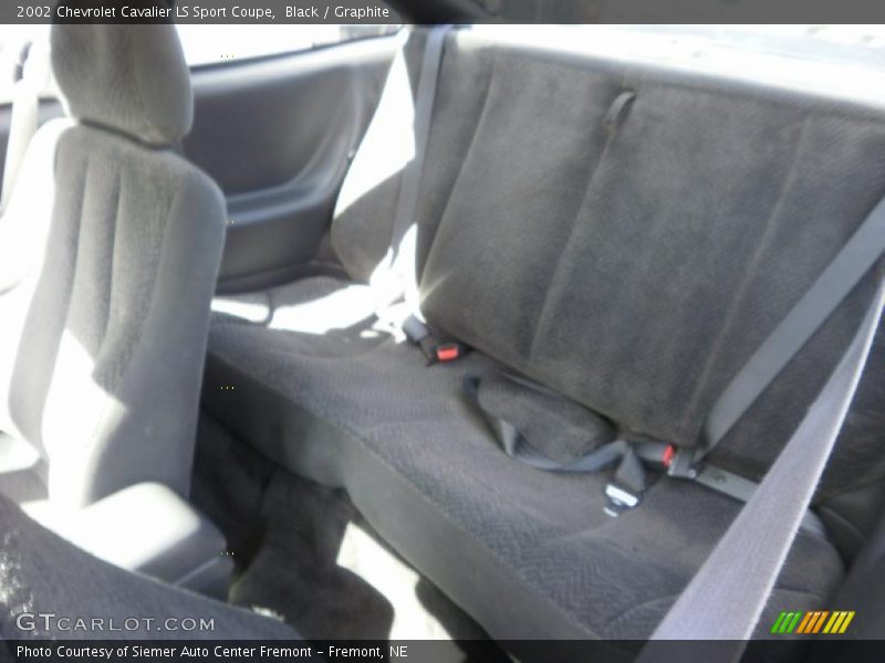 Black / Graphite 2002 Chevrolet Cavalier LS Sport Coupe