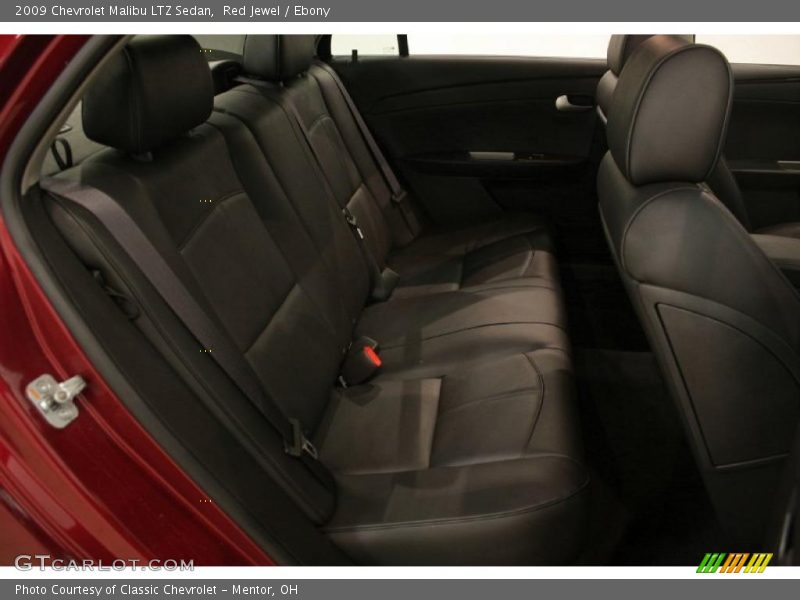 Red Jewel / Ebony 2009 Chevrolet Malibu LTZ Sedan