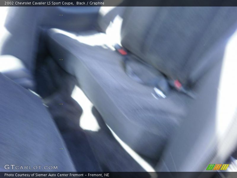 Black / Graphite 2002 Chevrolet Cavalier LS Sport Coupe
