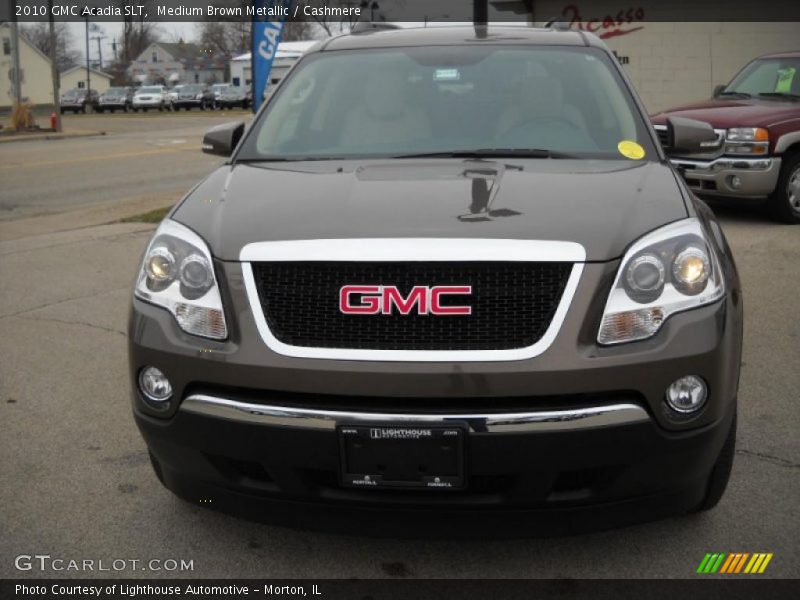 Medium Brown Metallic / Cashmere 2010 GMC Acadia SLT