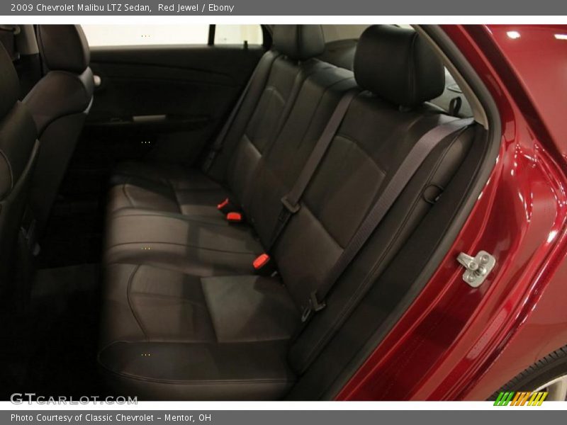 Red Jewel / Ebony 2009 Chevrolet Malibu LTZ Sedan