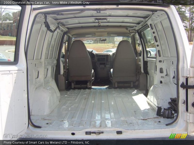 Ivory White / Medium Gray 2000 Chevrolet Astro Cargo Van