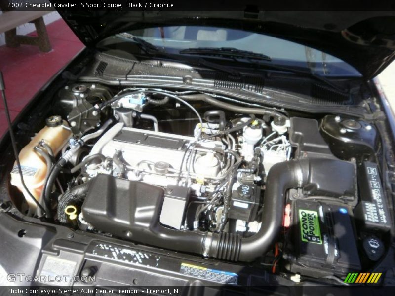 Black / Graphite 2002 Chevrolet Cavalier LS Sport Coupe