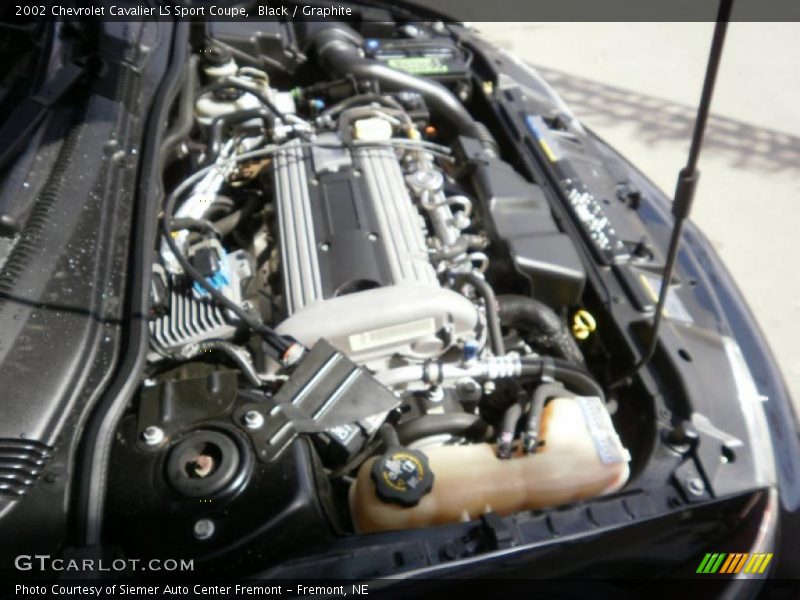 Black / Graphite 2002 Chevrolet Cavalier LS Sport Coupe