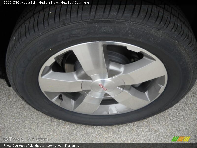 Medium Brown Metallic / Cashmere 2010 GMC Acadia SLT