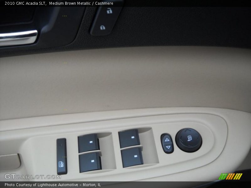 Medium Brown Metallic / Cashmere 2010 GMC Acadia SLT