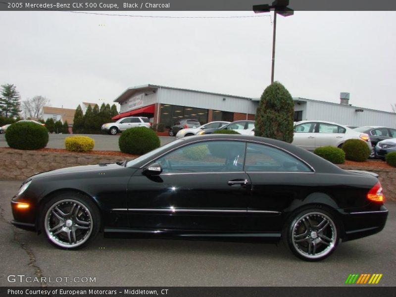 Black / Charcoal 2005 Mercedes-Benz CLK 500 Coupe