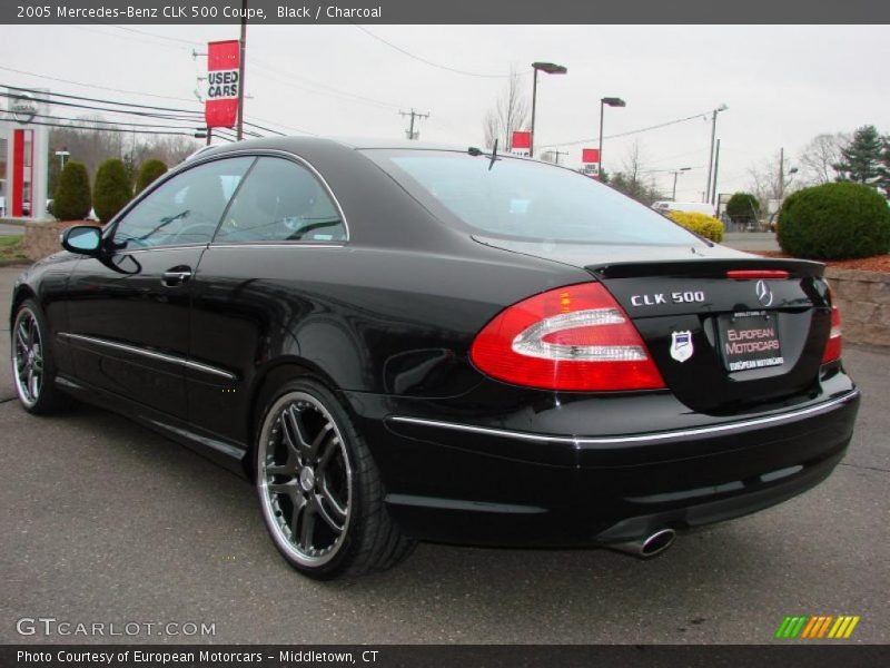 Black / Charcoal 2005 Mercedes-Benz CLK 500 Coupe