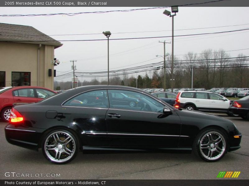 Black / Charcoal 2005 Mercedes-Benz CLK 500 Coupe