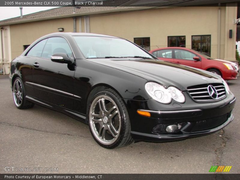 Black / Charcoal 2005 Mercedes-Benz CLK 500 Coupe