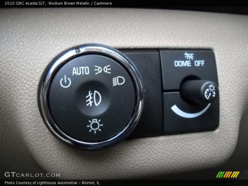 Medium Brown Metallic / Cashmere 2010 GMC Acadia SLT