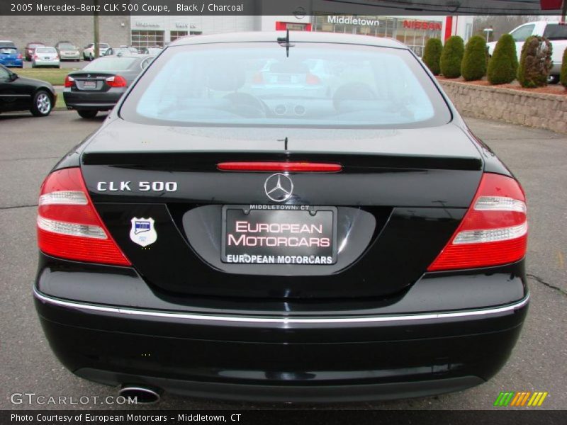 Black / Charcoal 2005 Mercedes-Benz CLK 500 Coupe