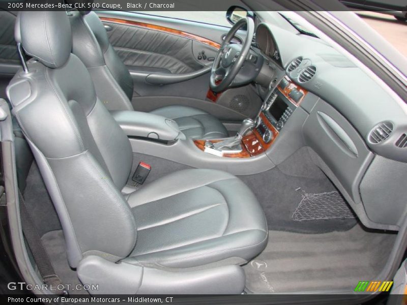 Black / Charcoal 2005 Mercedes-Benz CLK 500 Coupe