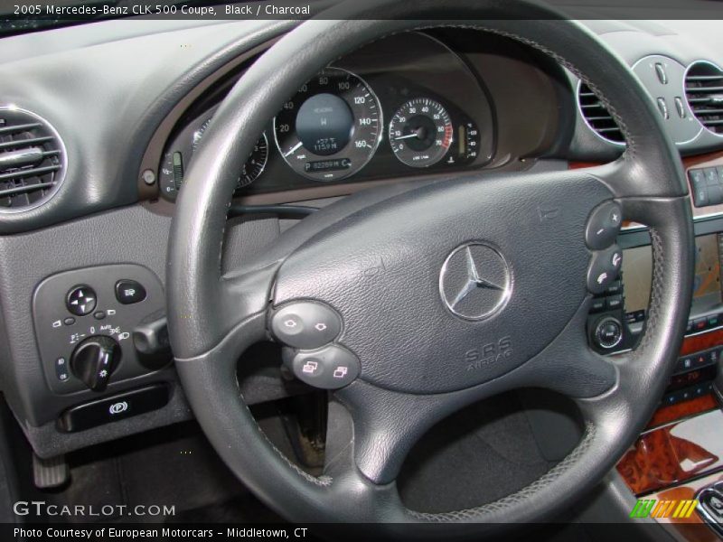 Black / Charcoal 2005 Mercedes-Benz CLK 500 Coupe