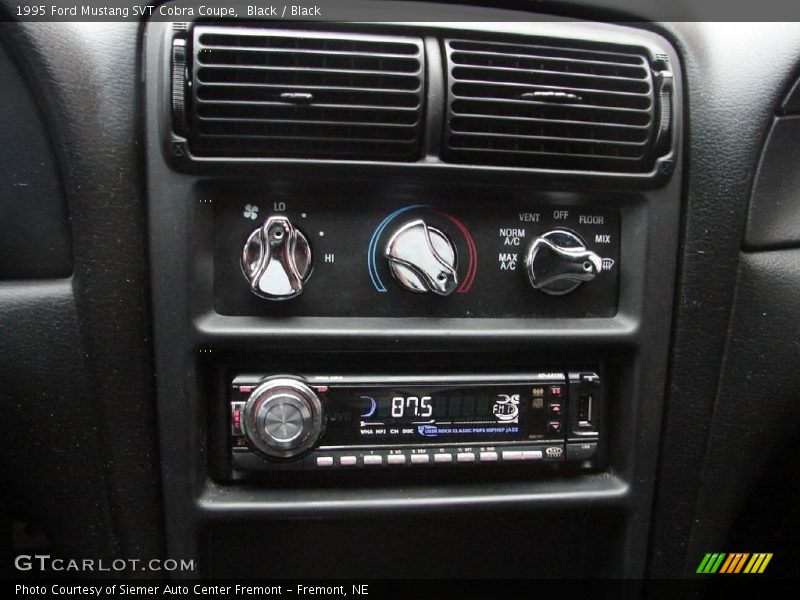 Black / Black 1995 Ford Mustang SVT Cobra Coupe