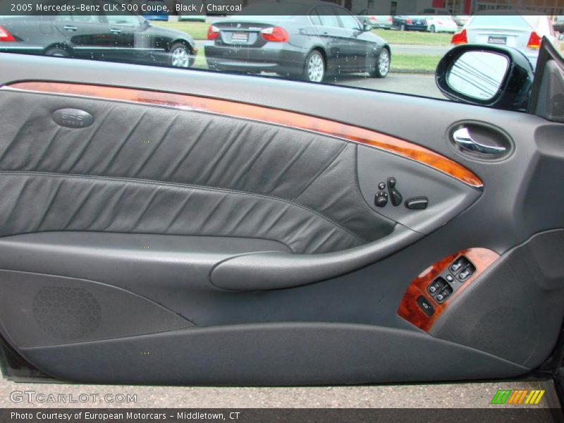Black / Charcoal 2005 Mercedes-Benz CLK 500 Coupe