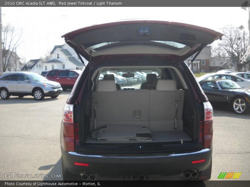 Red Jewel Tintcoat / Light Titanium 2010 GMC Acadia SLT AWD