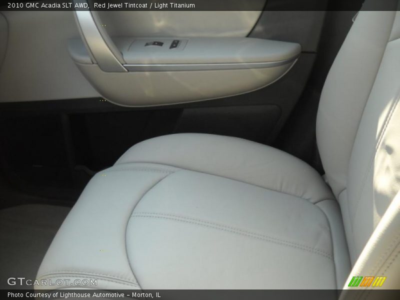 Red Jewel Tintcoat / Light Titanium 2010 GMC Acadia SLT AWD