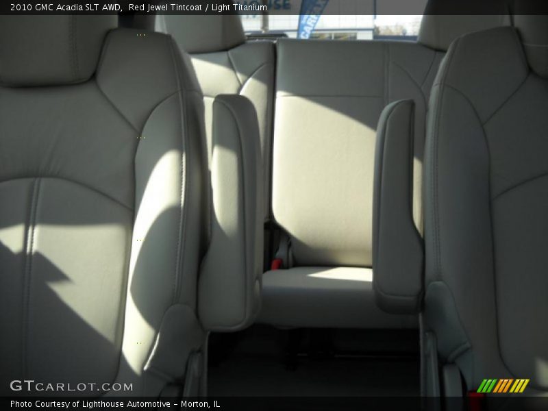 Red Jewel Tintcoat / Light Titanium 2010 GMC Acadia SLT AWD