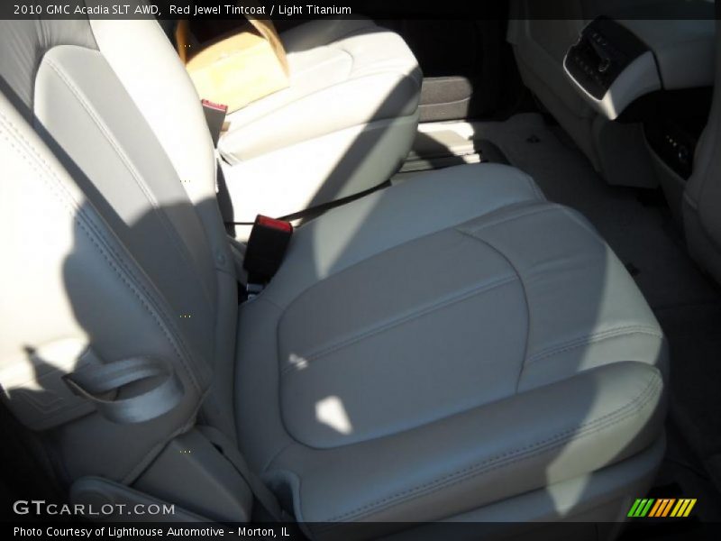 Red Jewel Tintcoat / Light Titanium 2010 GMC Acadia SLT AWD