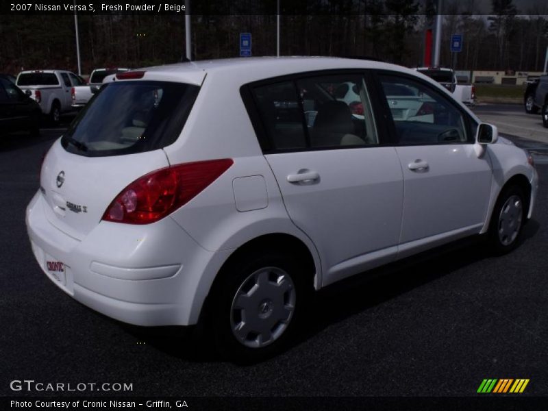 Fresh Powder / Beige 2007 Nissan Versa S