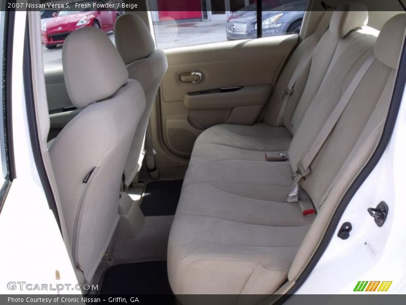 Fresh Powder / Beige 2007 Nissan Versa S