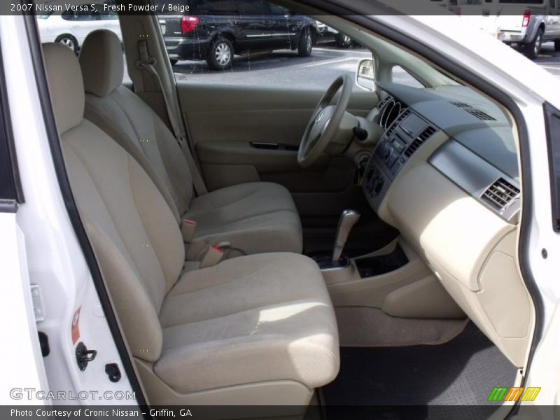 Fresh Powder / Beige 2007 Nissan Versa S