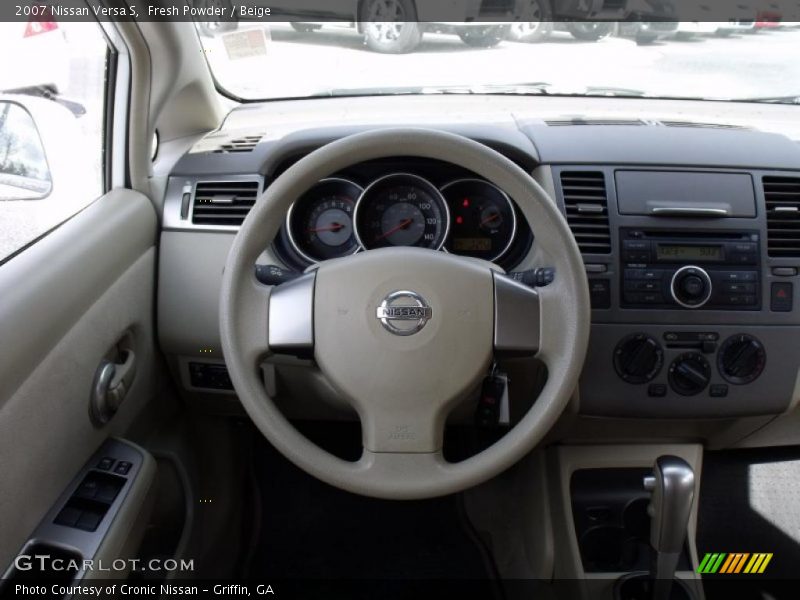 Fresh Powder / Beige 2007 Nissan Versa S