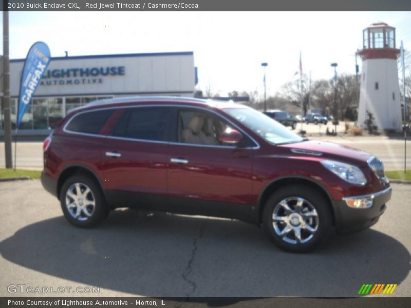 Red Jewel Tintcoat / Cashmere/Cocoa 2010 Buick Enclave CXL