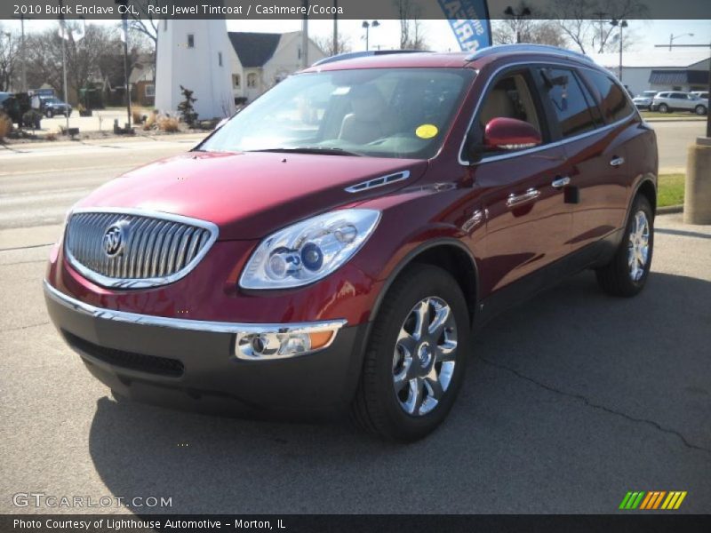 Red Jewel Tintcoat / Cashmere/Cocoa 2010 Buick Enclave CXL