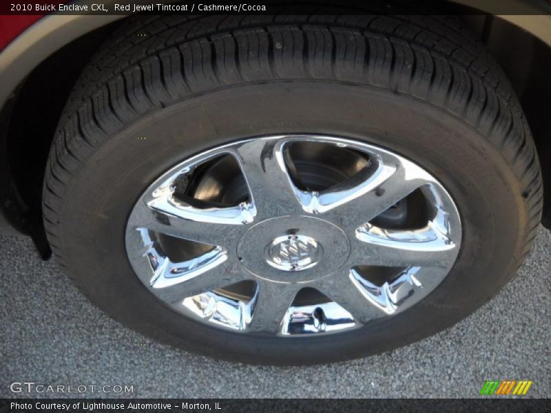 Red Jewel Tintcoat / Cashmere/Cocoa 2010 Buick Enclave CXL