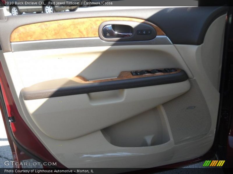 Red Jewel Tintcoat / Cashmere/Cocoa 2010 Buick Enclave CXL