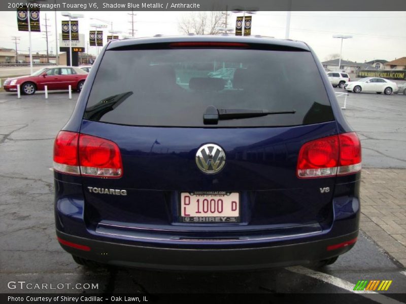 Shadow Blue Metallic / Anthracite 2005 Volkswagen Touareg V6