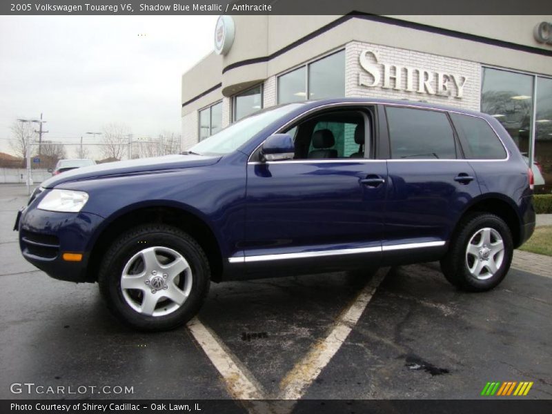 Shadow Blue Metallic / Anthracite 2005 Volkswagen Touareg V6