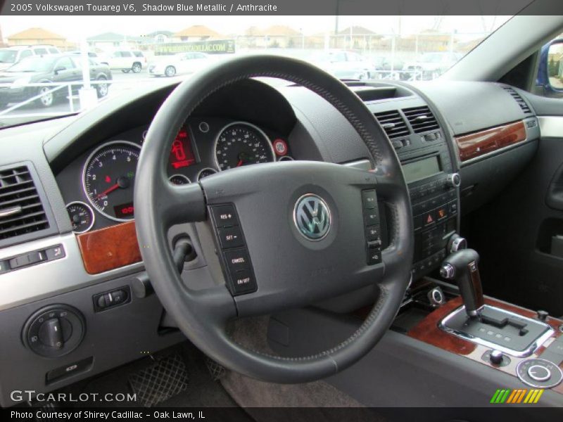 Shadow Blue Metallic / Anthracite 2005 Volkswagen Touareg V6
