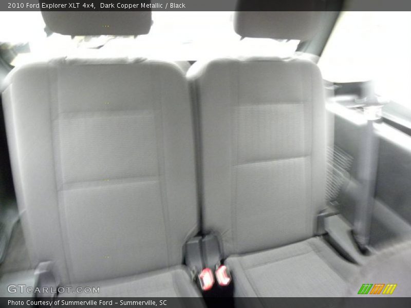 Dark Copper Metallic / Black 2010 Ford Explorer XLT 4x4