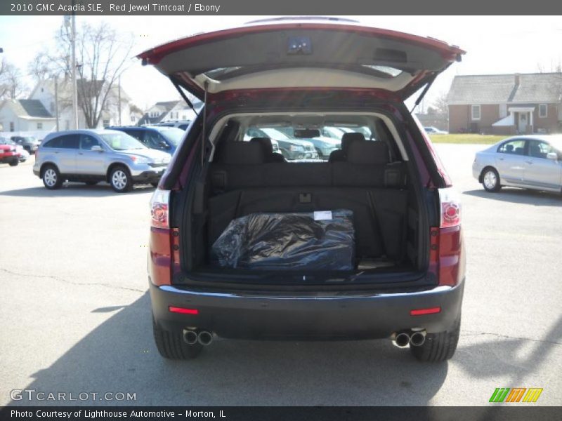 Red Jewel Tintcoat / Ebony 2010 GMC Acadia SLE