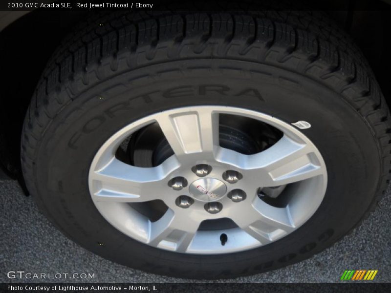 Red Jewel Tintcoat / Ebony 2010 GMC Acadia SLE