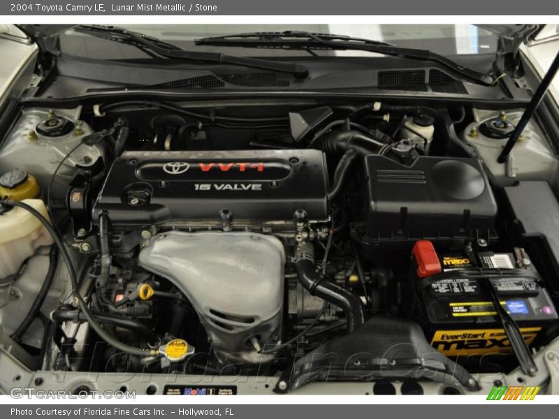Lunar Mist Metallic / Stone 2004 Toyota Camry LE