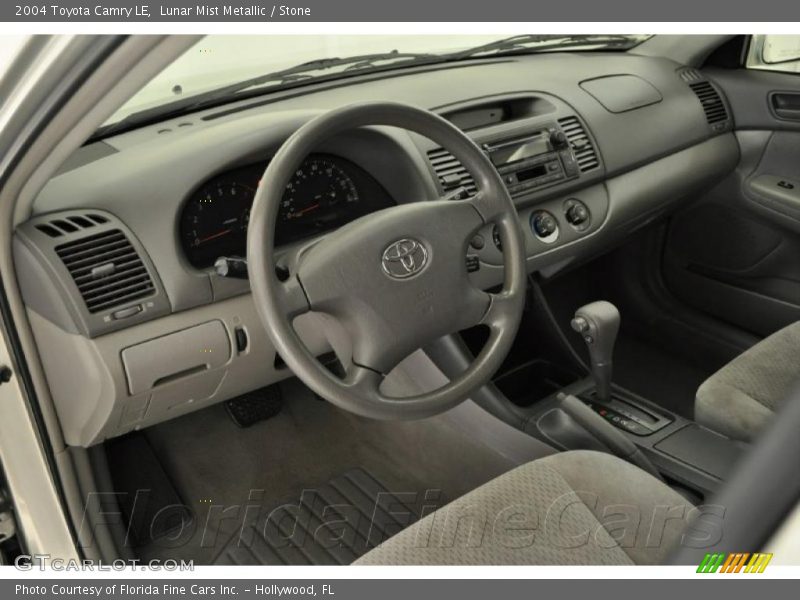 Lunar Mist Metallic / Stone 2004 Toyota Camry LE