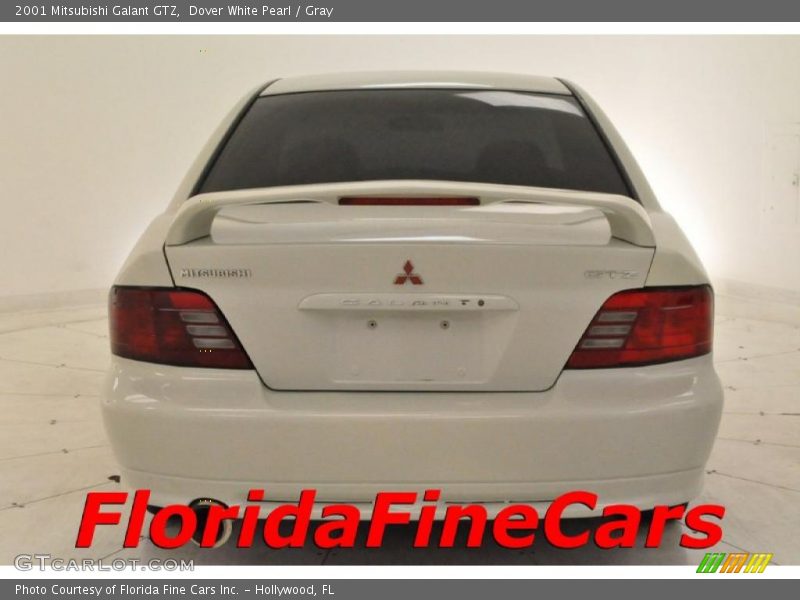 Dover White Pearl / Gray 2001 Mitsubishi Galant GTZ