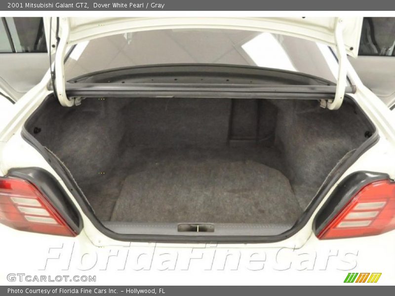 Dover White Pearl / Gray 2001 Mitsubishi Galant GTZ