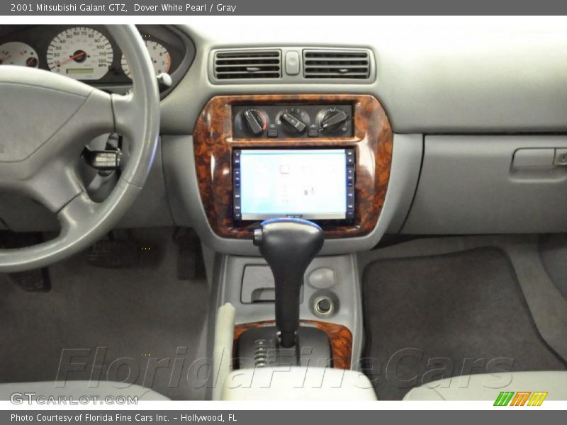 Dover White Pearl / Gray 2001 Mitsubishi Galant GTZ